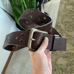 New Sheldon bowman leather belt